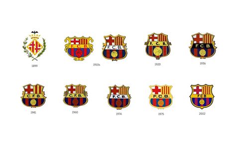 fc barcelona logo history
